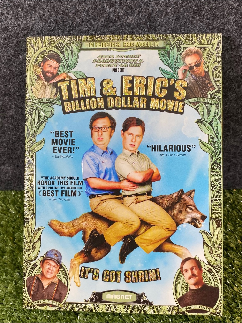 Tim and Erics Billion Dollar Movie (DVD) W/Sleeve, Eric Wareheim, Widescreen New